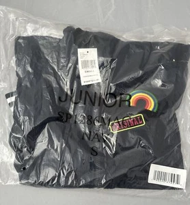 Almost Famous Junior Slay Rainbow Original Jacket Navy Blue S Small - Picture 1 of 2