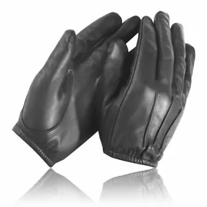 Hecho con Kevlar Policía Anti Golpes Resistentes al Fuego Guantes de Cuero Seguridad SIA - Imagen 1 de 6