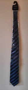 Men's Microfiber Necktie Marciani Couture New with Tag $49 Blue  63" L R6--NEW - Picture 1 of 3