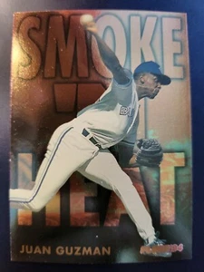 1994 Fleer Smoke 'n Heat #3 Juan Guzman Braves Baseball Card - Picture 1 of 2