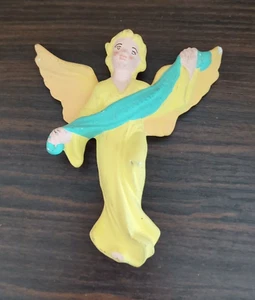 Vintage Gloria Angel, Nativity, 1970s, Atlantic Mold Company, Handpainted - Picture 1 of 7