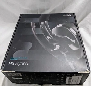 Auriculares acústicos híbridos cerrados para juegos EPOS H3 (Negros)- No incluye micrófono - Imagen 1 de 6