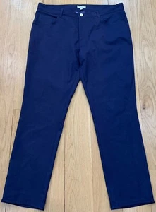 Peter Millar EB66 Performance Golf Pants 38x31 (Hemmed) Navy Blue - Picture 1 of 13