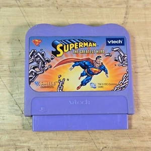 VTech VSmile Superman The Greatest Hero Cartridge Video Game - Picture 1 of 2