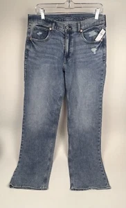 Neu mit Etikett GAP Damen Denim Jeans 90er locker mittelhoher Bund Größe 8 lang - Bild 1 von 9