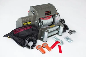 Winde Funkfernbedienung elektrische Seilwinde 12 Volt,13000 lb, 5,9 t. - Bild 1 von 4
