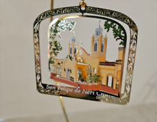 Brass Travel Ornament Albuquerque San Felipe de Neri Chruch