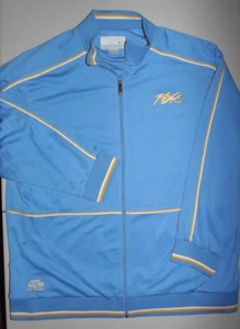 MINT-RARE --NIKE AIR FLIGHT FULL ZIP BLUE JACKET Mens 3XL O352 - Picture 1 of 5