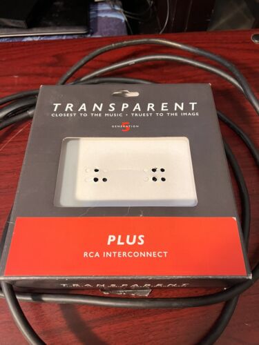 Transparent plus RCA Interconnect cable 2M Pair 5 Generation