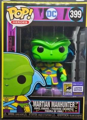 Funko Pop! DC #399 IMPERIAL MARTIAN MANHUNTER BLACKLIGHT SDCC EXCL. Foto 1 de 4