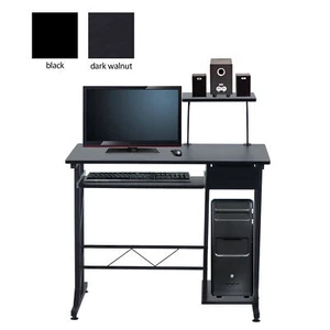 Computer Desk Executive Wooden PC Tray Table Home Office Storage Workstation New - Picture 1 of 23