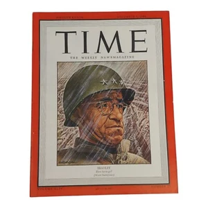 Vintage Time Magazine Bradley December 4 1944 Issue World War II Advertisments - Picture 1 of 10