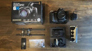 Blackmagic Design Pocket Cinema Camera 6k Pro, Set of 5, Very Good "Used" #2 - Picture 1 of 24
