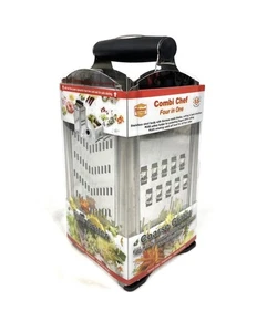 Börner Combi Chef Four in One Pro Edelstahl Vierkant Reibe Hobel Schneider - Bild 1 von 11