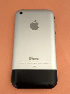 Apple iPhone 1st Generation - 8GB - Black - A1203 (GSM) - Image 1 of 4