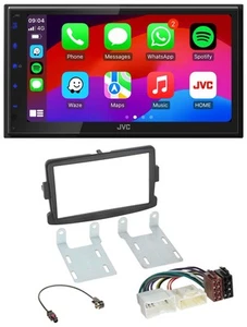 JVC Bluetooth 2DIN MP3 DAB USB Autoradio für Dacia Sandero Opel Vivaro Renault T - Bild 1 von 10