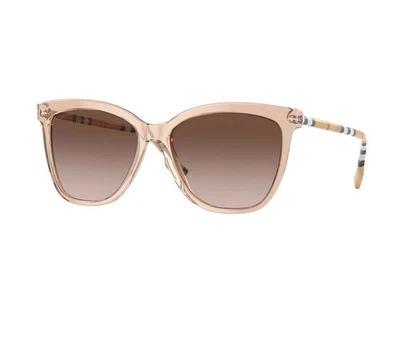Gafas de sol para mujer BURBERRY BE4308 400613 rosa claro marrón degradado 56 mm Foto 1 de 4