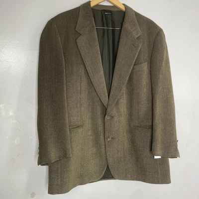 VESTIMENTA Mens Wool Blend Blazer Sport Coat Casual Jacket Size 42R Brown - Image 1 of 4
