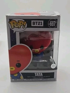 Funko POP! Rocks BT21 Tata #687 Vinyl Figure DAMAGED BOX SEE PICS - Picture 1 of 3