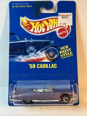 CADILLAC COLECCIONISTA HOT WHEELS '59 Nº 266 NUEVO ESTILO PINTURA Foto 1 de 4