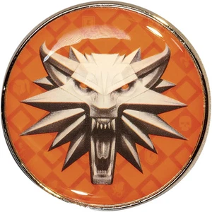 The Witcher 3: Wild Hunt - School of the Wolf Pin Badge  - Dark Horse - Picture 1 of 1