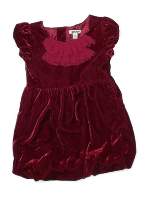 DKNY Girls Red Dress 3T - Image 1 of 2