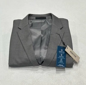 Kenneth Cole Reaction Men's Techni-Cole Suit Separate Suit Jacket, Gray, 40 Reg - Picture 1 of 4