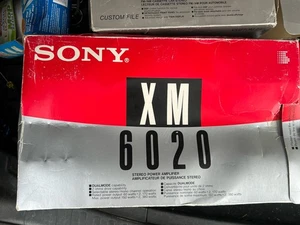 Amplificador de Potencia Estéreo Sony XM6020 Nuevo 2 OHMS 6020 - Imagen 1 de 7
