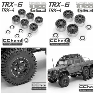 Metal lock tire wheel hub / disc brake for TRX-4 TRX-6 6X6 G63 G500 - Picture 1 of 12