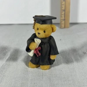 Cherished Teddies Avon Exclusive Figurine 1999 Graduate Collectible Enesco - Picture 1 of 3