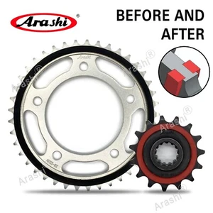Piñón 45T delantero y trasero 45T acolchado de goma para Suzuki GSXR1000 2017-2020 - Imagen 1 de 11