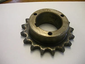 BROWNING H60P17 SPROCKET #60 CHAIN 17 TEETH SPLIT TAPER P1 - Picture 1 of 3