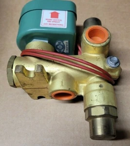 ASCO RedHat Solenoid Valve 8300D68F 120 PSI 120VAC/100VAC 20W 1/2 Pipe #1 - Picture 1 of 3