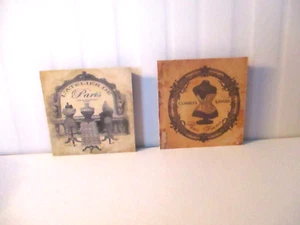 2 DOLLS HOUSE MINIATURE VINTAGE HABERDASHERY SHOPS PICTURES BB - Picture 1 of 1