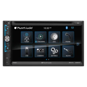 Planet Audio P9695B Double-DIN, DVD Player 6.75" Touchscreen Bluetooth - Picture 1 of 2
