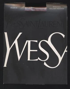 NEUF YVES SAINT LAURENT COLLANT fantaisie MIROVSKA MADIRAN 30D TAILLE 2 YSL LUXE - Picture 1 of 5