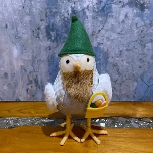 Target Spritz 2023 Featherly Friends BUD Spring Easter Garden Gnome Fabric Bird - Picture 1 of 5