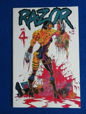 RAZOR 4 ANGEL OF DELIVERANCE 1993 TIM VIGIL COVER  HARTSOE LONDON NIGHT LAST ONE