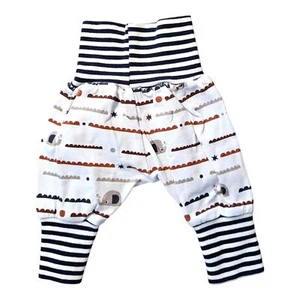 Pantalón de bebé dulce bebé prematuro talla 46 hecho a mano hágalo usted mismo Etsy Dawanda - Imagen 1 de 2