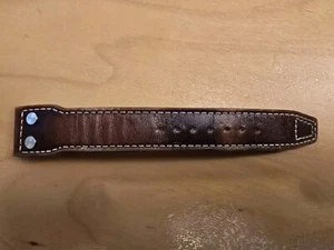 IWC Brown calfskin strap by Santoni Big Pilot 22/18mm ref IWE06184 ONE SIDE ONLY - Picture 1 of 3