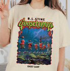 T-shirt R.L. Stine Goosebumps, chemise Ghost Camp, chemise Halloween Ghost, S-5Xl