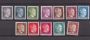 12 Hitler, 7 Germany 5 Overprinted Ukraine all Mint, but heavily Hinged Space Fi - Picture 1 of 2