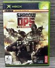Xbox Game Shadow Ops Red Mercury with Manual PAL Army Special Forces Warfare