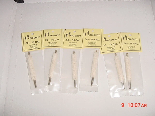 Pro-Shot .30-.35 Cal. Mop - MP3035 - lot of 6 - NEW!  - Image 1 of 1