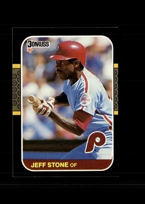 1987 Donruss - Jeff Stone #309 - Image 1 of 2