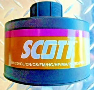 Scott Enforcement Gasmaskenfilterpatrone 40 mm NATO werkseitig versiegelt Ablaufdatum 10/2024 - Bild 1 von 9