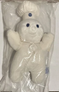 Pillsbury Doughboy 25th Birthday Poppin Fresh Plush Doll Dakin 1990 New B35 - Picture 1 of 4