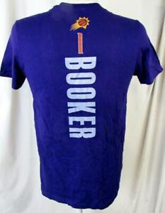 Phoenix Suns Men Small Thru Large Short Sleeve Screened BOOKER #1 T-shirt PXS 8