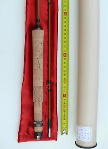 Pêche CANNE à MOUCHE 8' Bambou Refendu Fly rod fishing cane Blank Pezon Michel - Photo 1/24