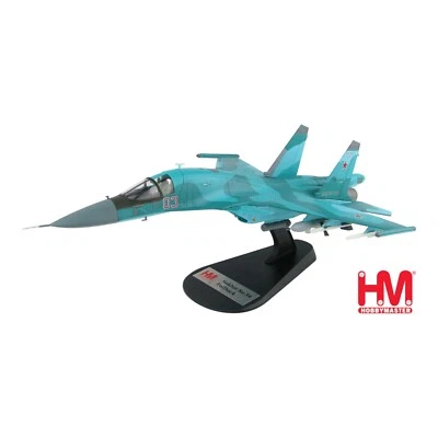Hobby Master 1:72 SU-34 Fullback Fighter Bomber Rojo 03 Siria 2015 Modelo HA6301 Foto 1 de 4